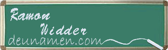 Ramon Widder Visitenkarte
